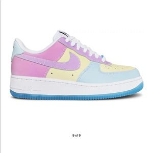 ☀️UV reactive air force 1s